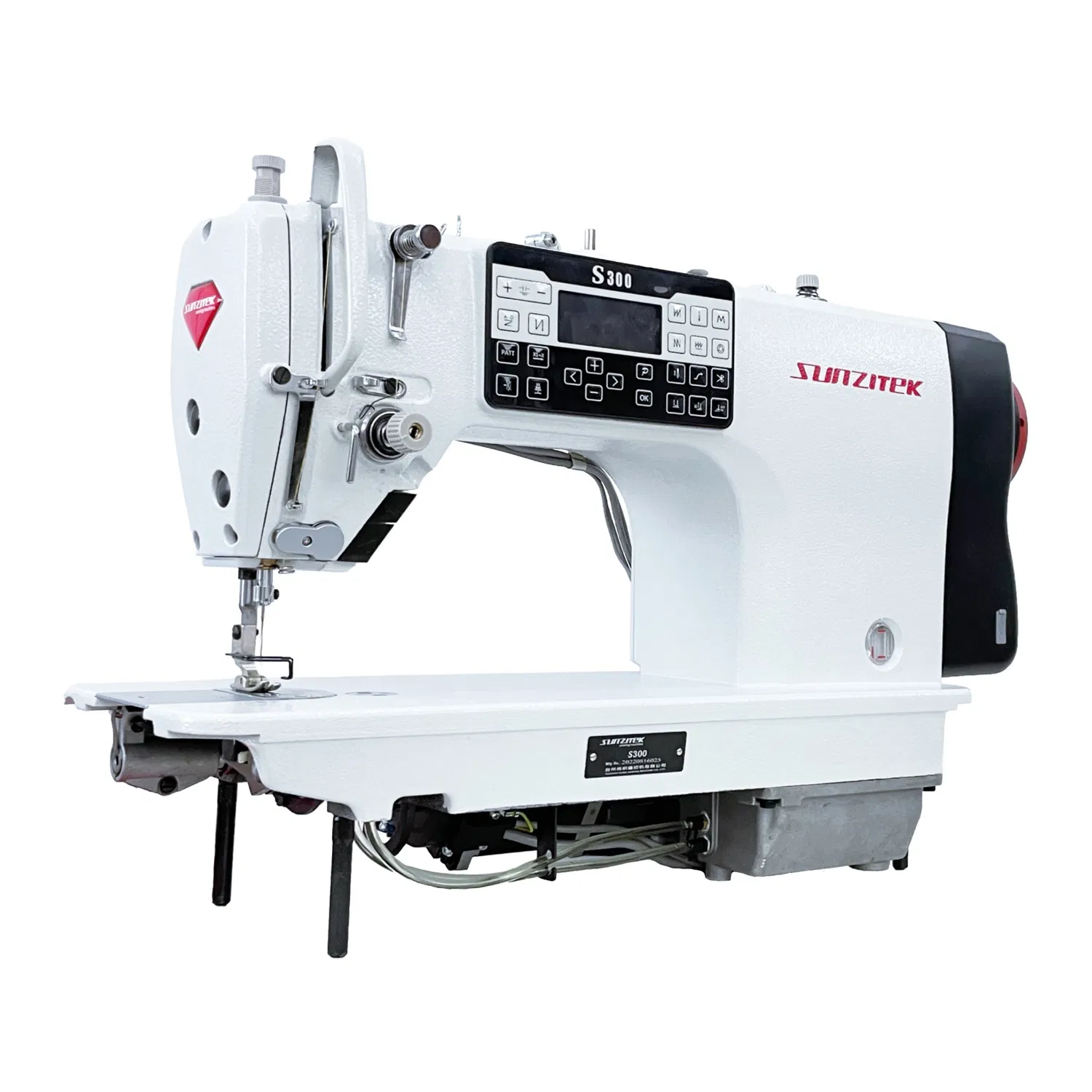S300 Автоматическая промышленная швейная машина челночного стежка с электронным шаговым двигателем